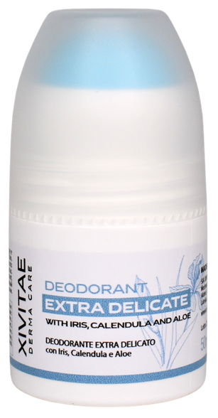 XIVITAE Extra Delicate rutulinis dezodorantas, 50 ml