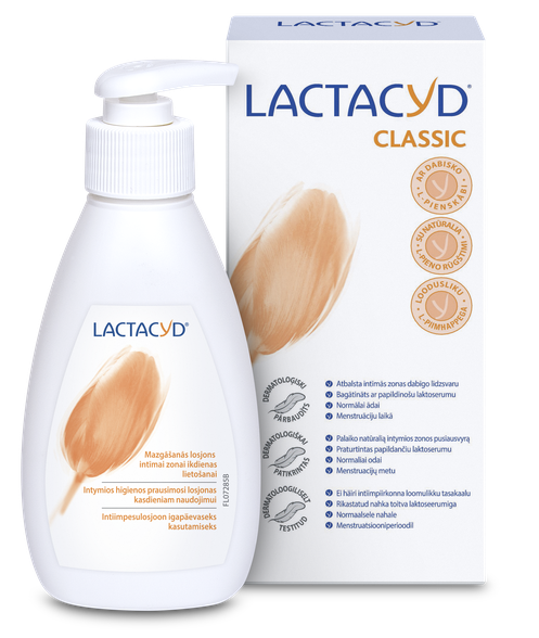 LACTACYD Classic intymios higienos gelis, 200 ml