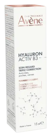 AVENE Hyaluron Activ B3 Triple corrective paakių kremas, 15 ml