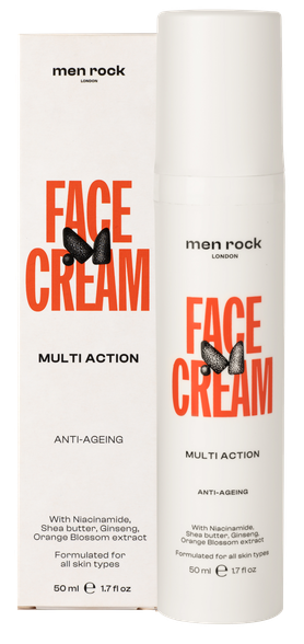 MEN ROCK Multi Action veido kremas, 50 ml