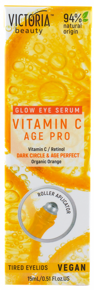 VICTORIA BEAUTY Age Pro Vitamin C Eye akių serumas, 15 ml