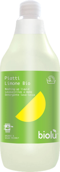 BIOLU Ekologiškas, Su Citrinų Aromatu indų ploviklis, 1000 ml