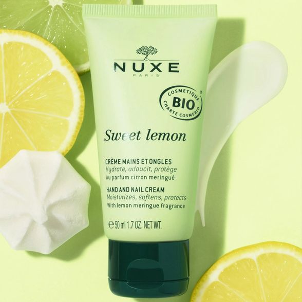 NUXE Sweet Lemon rankų ir nagų kremas, 50 ml