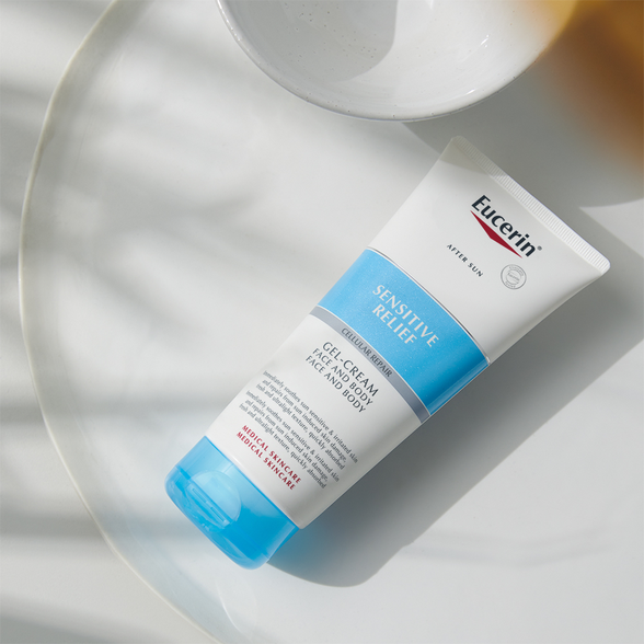 EUCERIN Sensitive Relief po saulės gelis, 200 ml