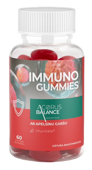 ACORUS BALANCE Immuno Gummies 2.5g kramtomosios pastilės, 60 vnt.