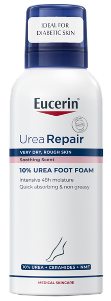 EUCERIN UreaRepair su 10% šlapalo putos, 150 ml