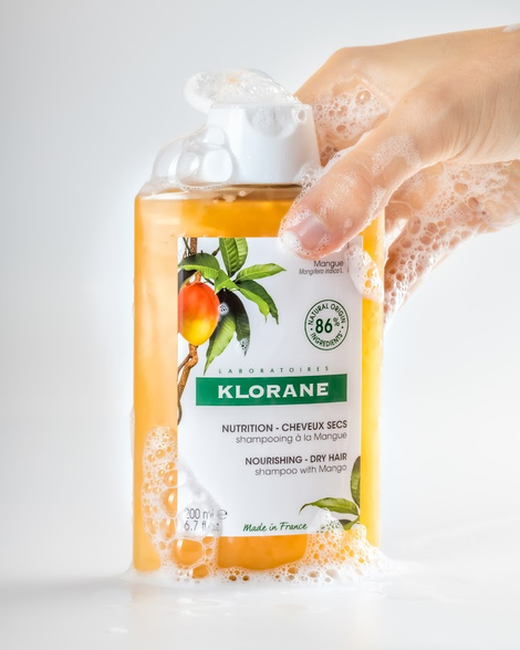 KLORANE Nourishing with Mango šampūnas, 200 ml