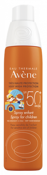 AVENE Sun Protection SPF 50+ for Children apsauginis kremas nuo saulės, 200 ml