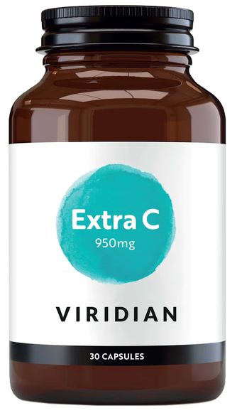 VIRIDIAN Extra C 950 mg kapsulės, 30 vnt.