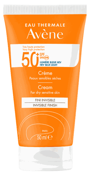 AVENE Sun SPF 50+ apsauginis kremas nuo saulės, 50 ml