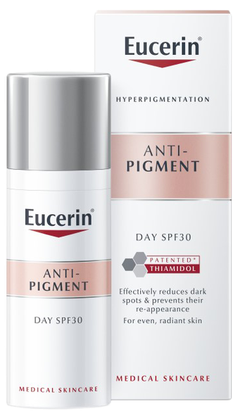 EUCERIN Anti-Pigment SPF 30 dieninis veido kremas, 50 ml