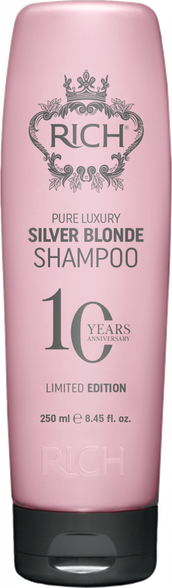 RICH Pure Luxury Silver Blonde šampūnas, 250 ml