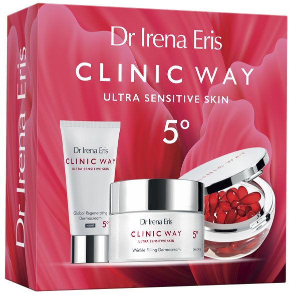 CLINIC WAY  Ultra Sensitive Skin Nr. 5 rinkinys, 1 vnt.