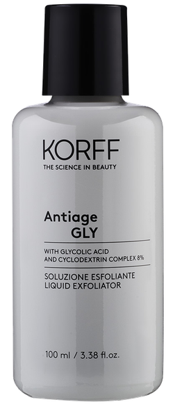 KORFF Antiage Gly Skystas šveitiklis, 100 ml