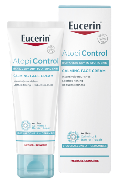 EUCERIN AtopiControl  veido kremas, 50 ml