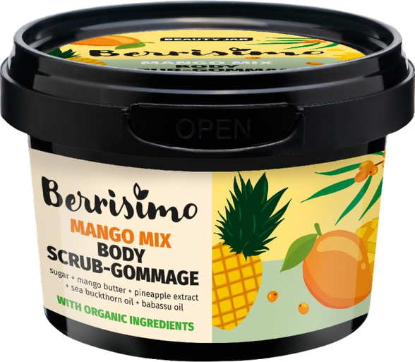 BEAUTY JAR Berrisimo Mango Mix šveitimas, 280 g