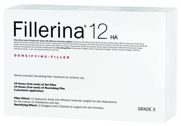 FILLERINA  12HA 2x30 ml, Grade 3 rinkinys, 1 vnt.