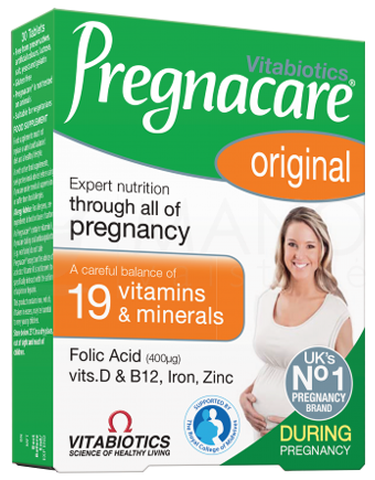 PREGNACARE   ORIGINAL tabletės, 30 vnt.