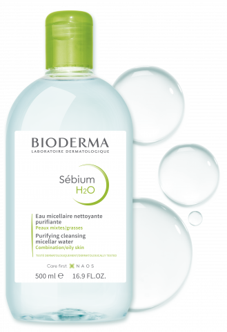 BIODERMA Sebium H2O micelinis vanduo, 500 ml