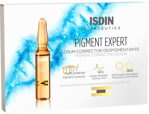 ISDIN Isdinceutics Pigment Expert ampulės, 10 vnt.