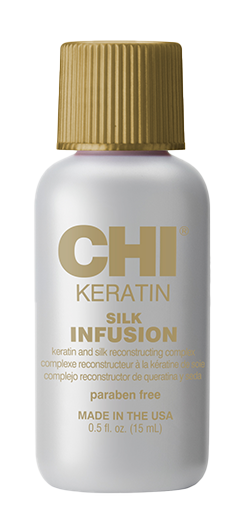 CHI Keratin Silk Infusion serumas, 15 ml