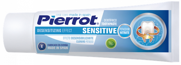 PIERROT Sensitive dantų pasta, 75 ml