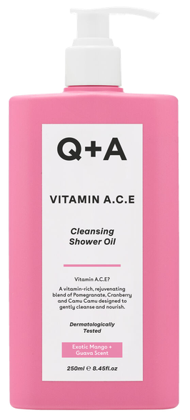 Q+A Vitamin A.C.E.  valomasis aliejus, 250 ml