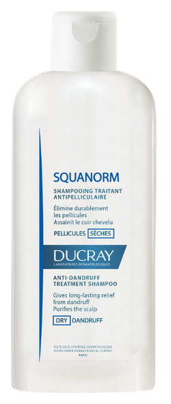 DUCRAY Squanorm Dry Dandruff šampūnas, 200 ml