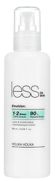 HOLIKA HOLIKA Less On Skin emulsija, 180 ml