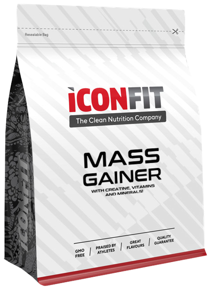 ICONFIT Mass Gainer - Chocolate milteliai, 1500 g