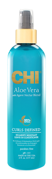 CHI Aloe Vera Humidity Resistant Leave-In kondicionierius, 177 ml