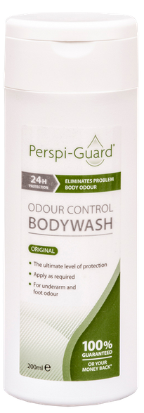 PERSPI PERSPI GUARD BODY WASH ANTIBAKTERINIS PRAUSIKLIS NUO NEMALONAUS PRAKAITO KVAPO valiklis, 200 ml