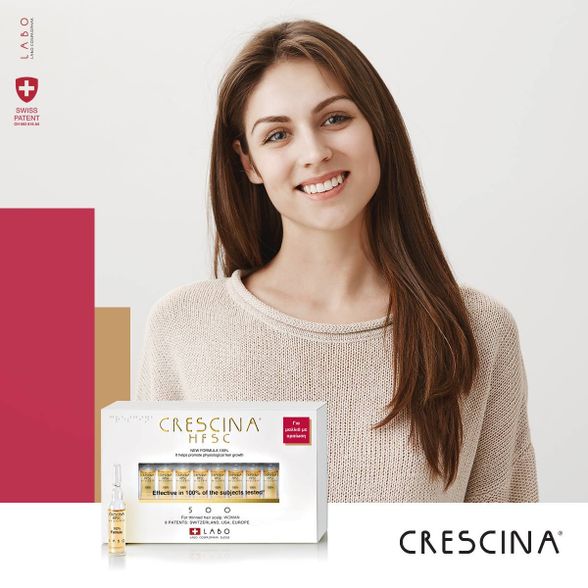 CRESCINA HFSC Transderm 500 Woman ampulės, 20 vnt.