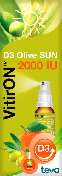 VITIRON D3 Olive SUN 2000 IU purškiklis, 10 ml