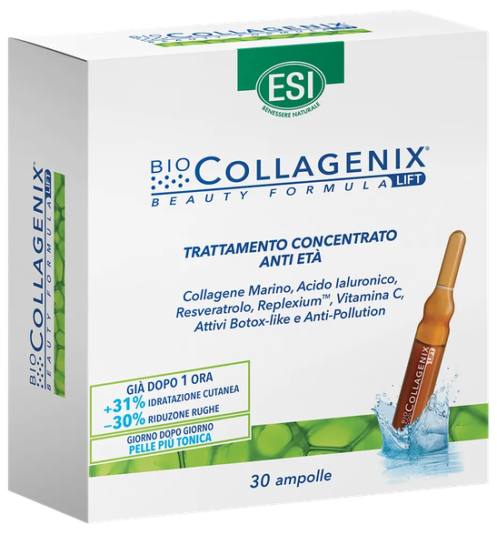 ESI Bio Collagenix Anti-Aging ampulės, 30 vnt.