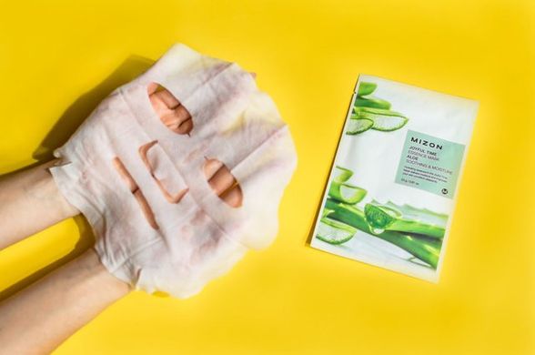 MIZON Joyful Time Aloe veido kaukė, 23 g