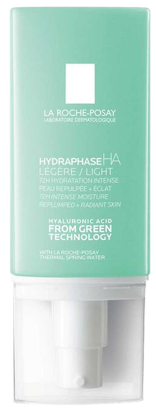 LA ROCHE-POSAY Hydraphase Light Hyaluronic Acid veido kremas, 50 ml