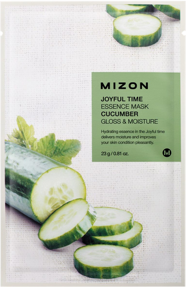 MIZON Joyful Time Cucumber veido kaukė, 23 g