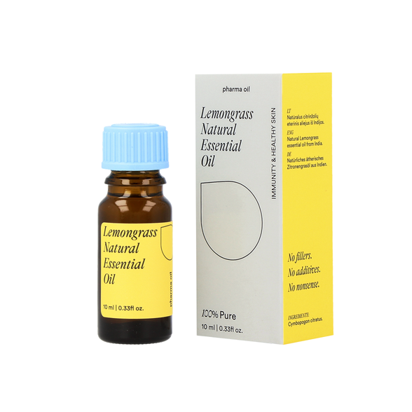 PHARMA OIL Natūralus citrinžolių eterinis aliejus, 10 ml