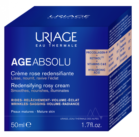 URIAGE Age Absolu Redensifying Rose regeneruojantis veido kremas, 50 ml