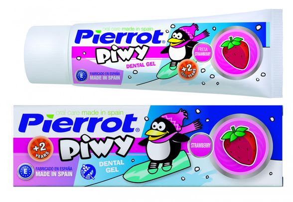 PIERROT Piwy Strawberry 2+ dantų gelis, 30 ml