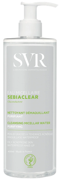 SVR Sebaclear micelinis vanduo, 400 ml