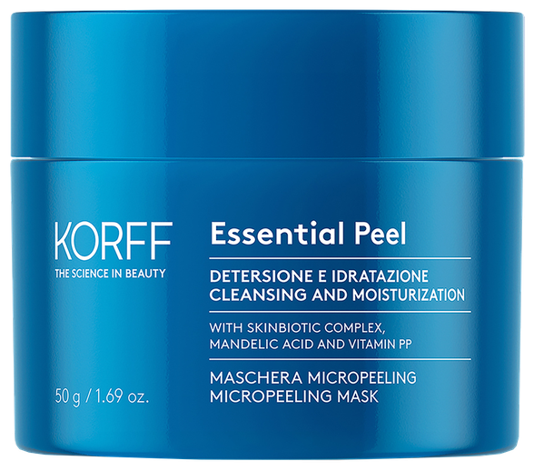 KORFF EssentialPeel šveičiamoji mikrodalelių veido kaukė, 50 ml