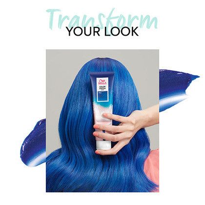 WELLA PROFESSIONALS Color fresh mask Blue tonizuojanti plaukų kaukė, 150 ml