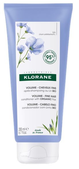 KLORANE With Flax kondicionierius, 200 ml