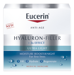 EUCERIN Hyaluron-Filler drėkinamasis naktinis veido kremas, 50 ml