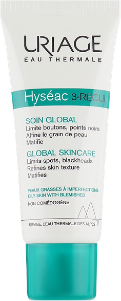 URIAGE Hyseac 3-Regul Global veido kremas, 40 ml