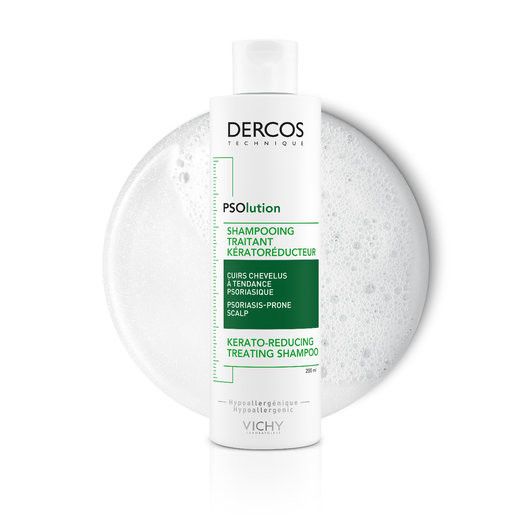 VICHY Dercos Psolution Kerato-Reducing šampūnas, 200 ml