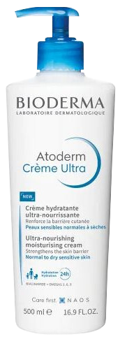 BIODERMA Atoderm Creme Ultra Nourishing kūno kremas, 500 ml