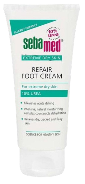 SEBAMED Extreme Dry Skin Urea 10% pėdų kaukė, 100 ml